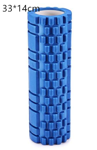 Textured foam roller for legs, back, and shoulders