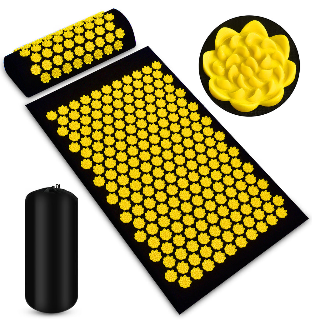 Treisa acupressure mat neck pillow