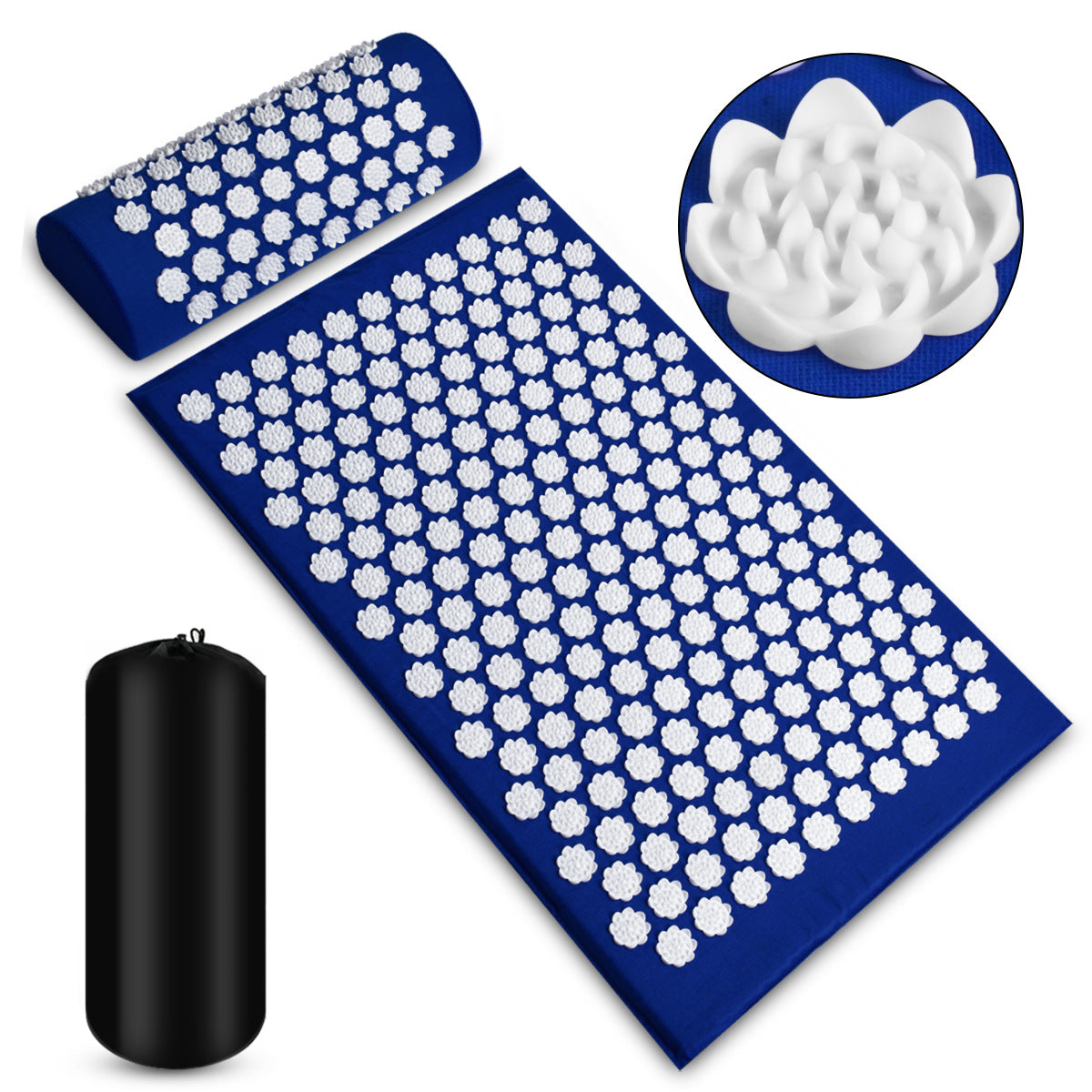 Treisa acupressure mat for evening wind-down